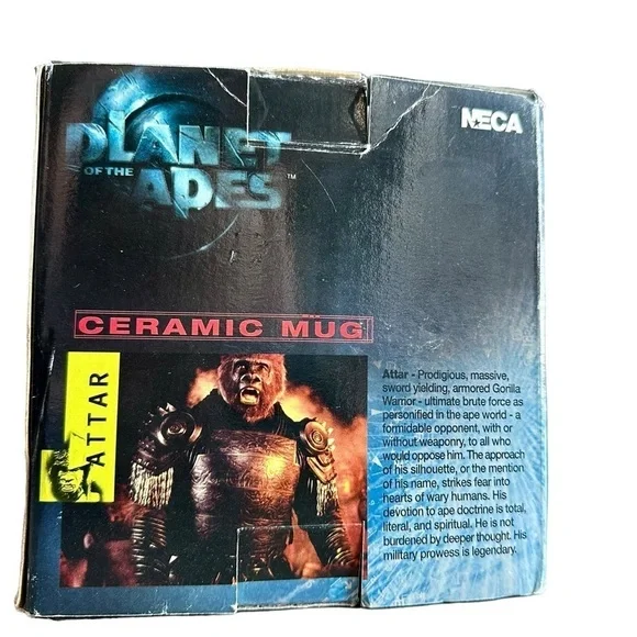 Planet of the Apes Attar Figural Ceramic Coffee Mug NECA Vintage 2001​​​​​​ - Picture 12 of 12